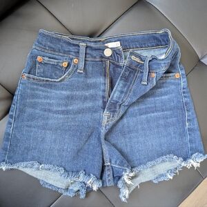 Levi's Blue Denim Shorts